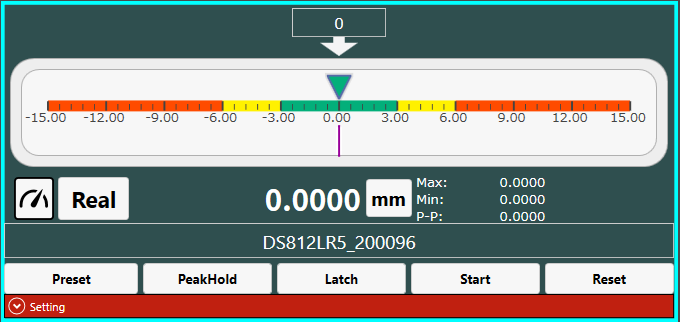 Horizontal Industrial Micrometer Instrument
