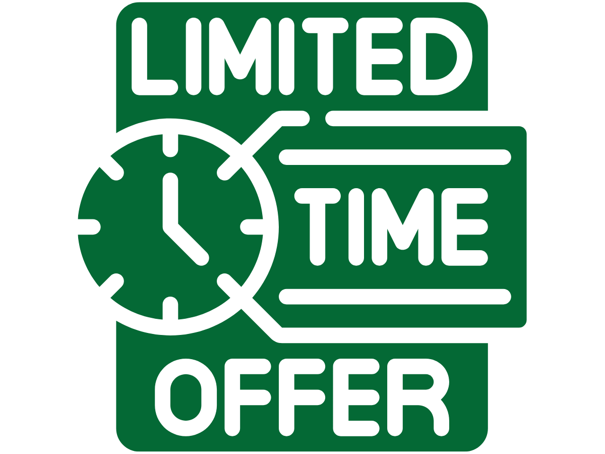 Limited Time Offer